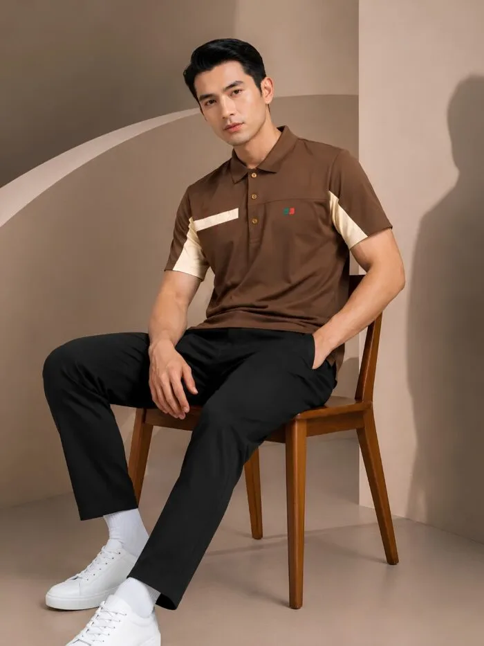 China Imported Fabrics Polo - Image 2
