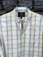 Premium Multi-Check Old Money Shirt for Men - Image 3