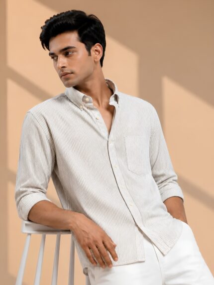 Premium Formal Shirt Skin Color for Men