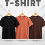 3-Piece Premium Dropshoulder T-Shirt Combo for Men
