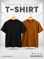 2-Piece Premium Dropshoulder T-Shirt Combo for Men - Image 2