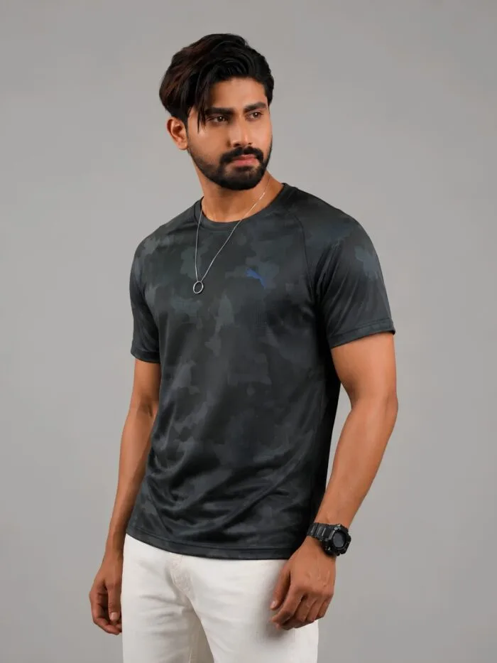 PUMA Sport Camo Men's Short Sleeve T-Shirt - Image 5