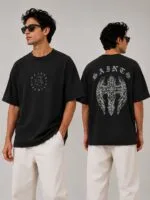 SAINTS Studio Drop Shoulder T-Shirt - Image 3
