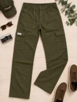 6 Pocket Baggy Fit Cargo Pants - Image 4