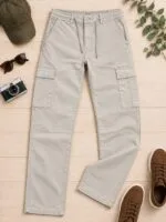 6 Pocket Baggy Fit Cargo Pants - Image 5