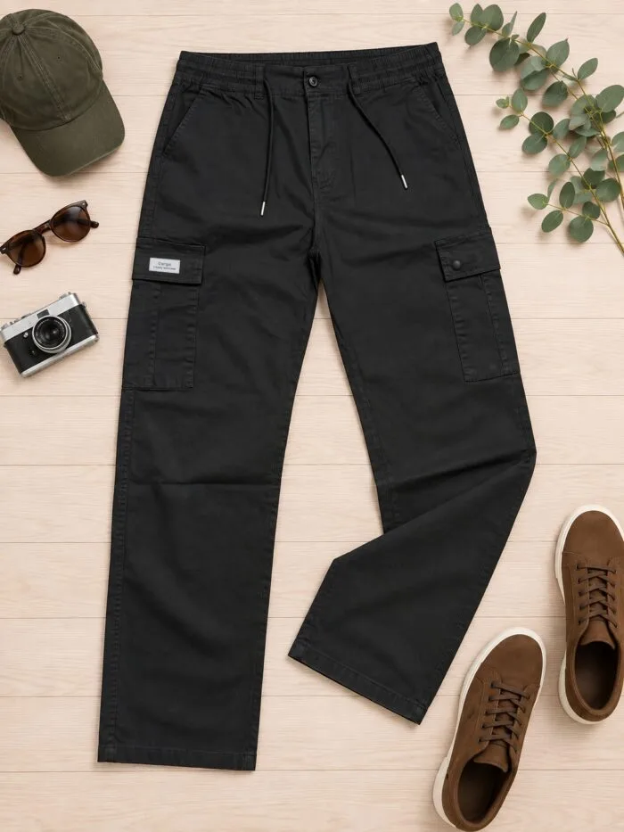 6 Pocket Baggy Fit Cargo Pants - Image 6