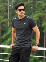 Nike Space Dyed Fabric T-Shirt - Image 3